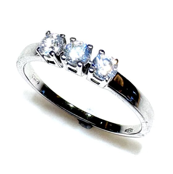Ringe Sommer Dame I Love You in Weißgold Cubic Zirconia TRILOGY ZIRC PI $/Z 2.10 B - TRILOGY ZIRC PI $/Z 2.10 B